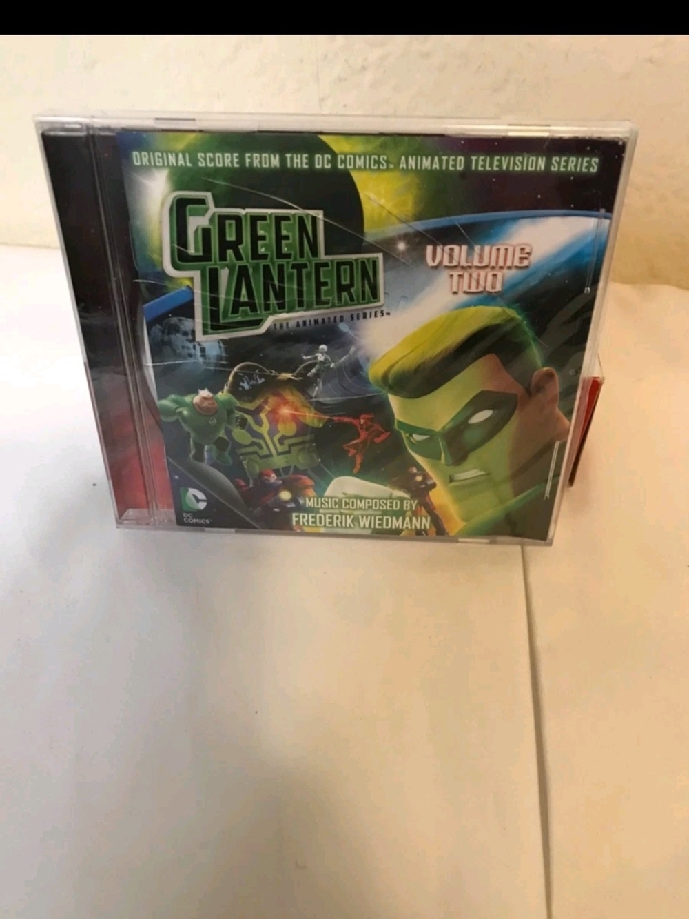 Warner Bros. Green Lantern Soundtrack CD — Green, Black and Blue Cover